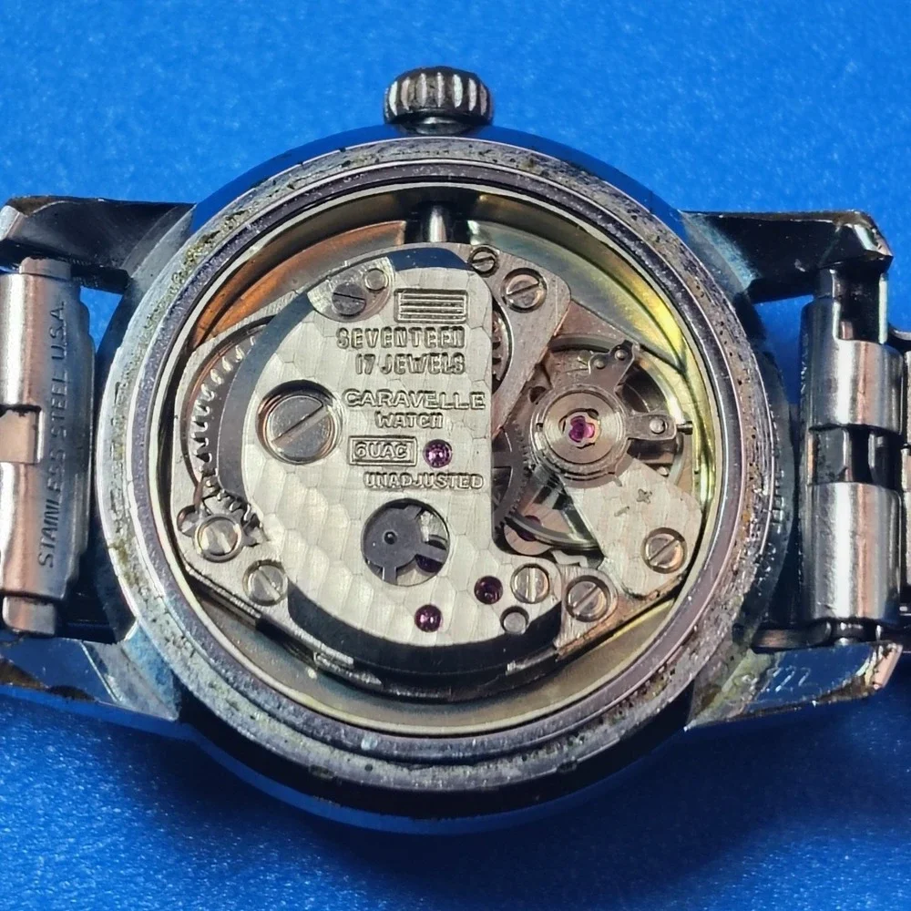 Vintage 1968 Caravelle‎ by Bulova 23mm Women's 17 Jewel Mechanical Wind Watch